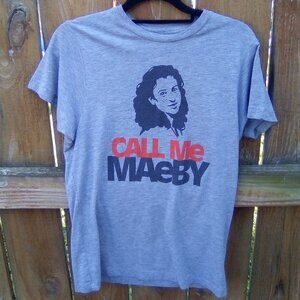 Busted Tees Call Me Maeby T-Shirt Sz. S